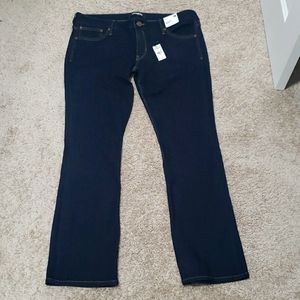 Express barely boot low rise jeans 14r